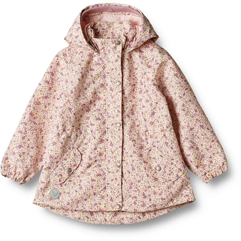 Loose Fit Wheat Jacket Ada Tech Candy Flowers