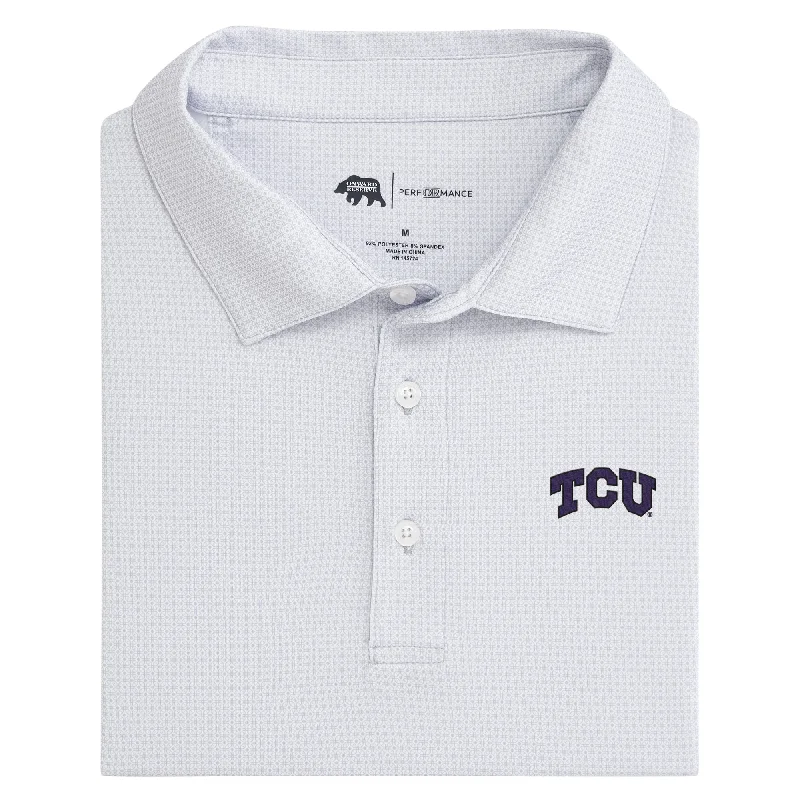 Weekend Wear TCU Range Printed Performance Polo