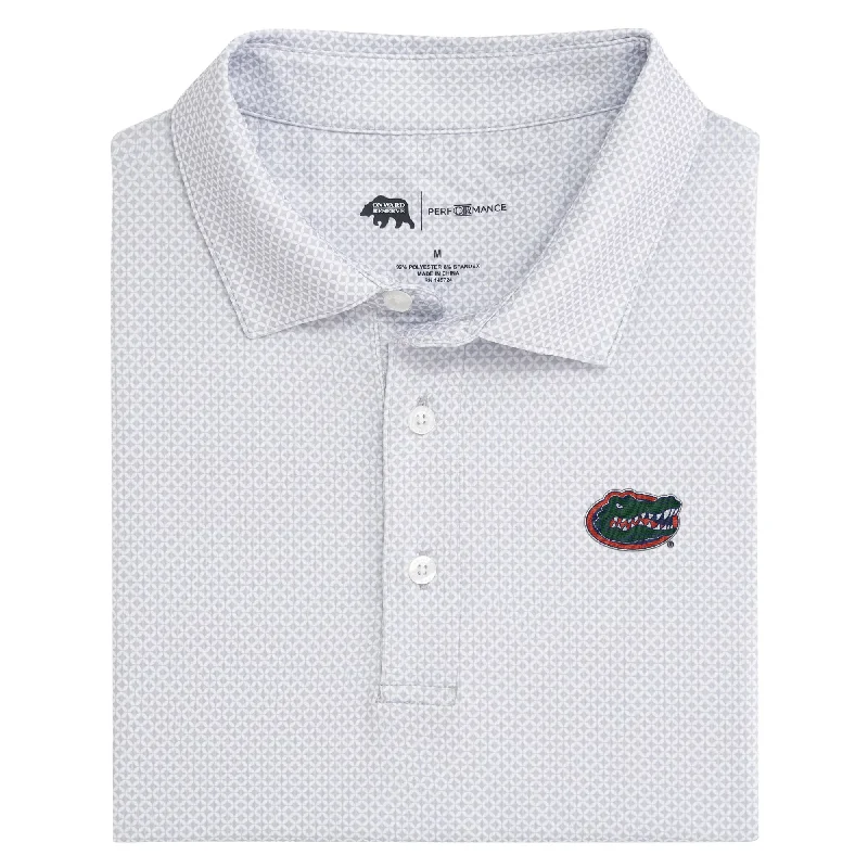 Casual Elegance Florida Scope Printed Performance Polo