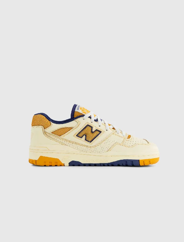 Fashion Must-have AIME LEON DORE X 550 XLD "WHITE/YELLOW"