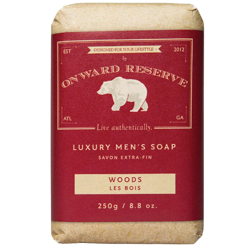 Comfortable And Cold-proof Woods Bar Soap