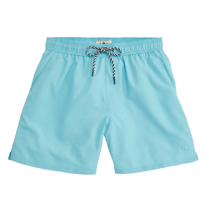 European And American Style Atlantic Swim Trunk - Cabana Blue