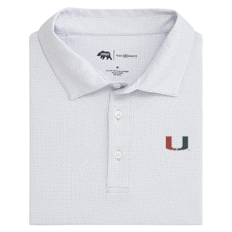 Fresh Comfort Miami Range Printed Performance Polo