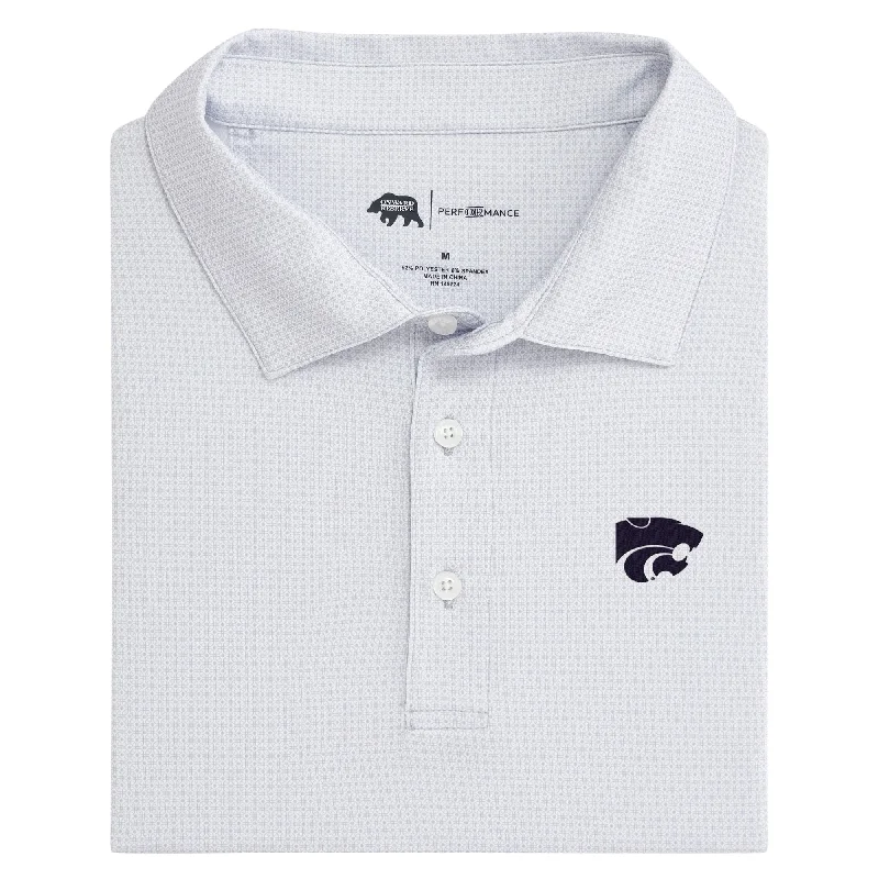 Sports Vitality Style Kansas State Range Printed Performance Polo