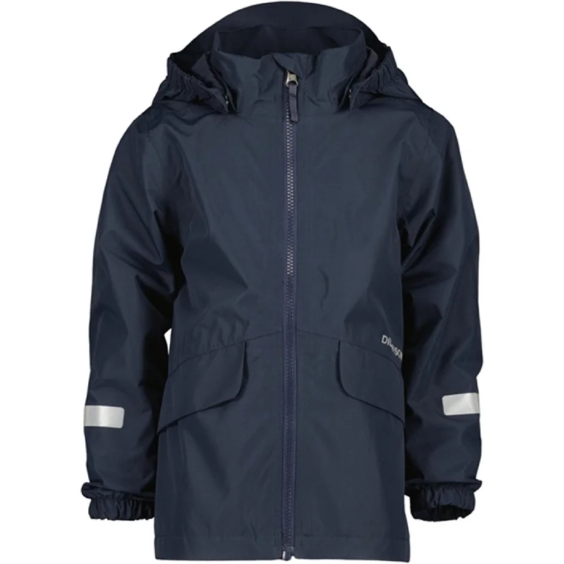 Cute Design Didriksons Navy Norma Kids Jacket