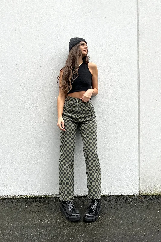 Body Design CHECKERED JEANS