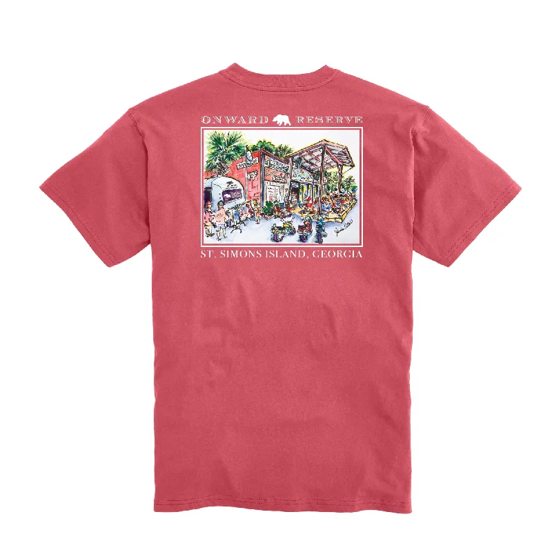 Free And Comfortable Southern Soul BBQ Short Sleeve Tee