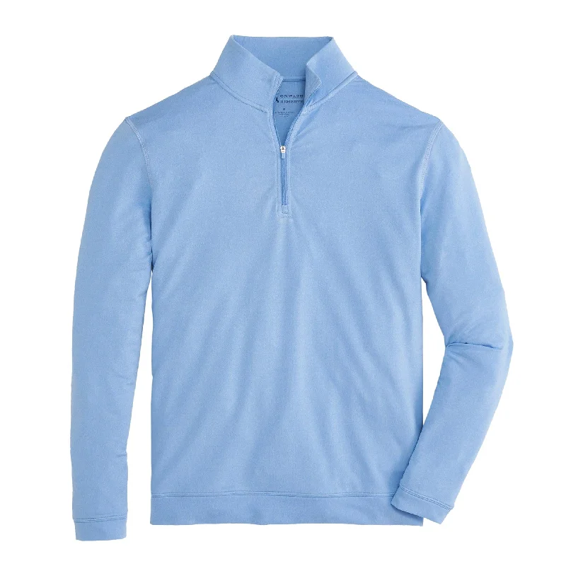 Fashionable And Versatile Flow Performance 1/4 Zip Pullover - Silverlake