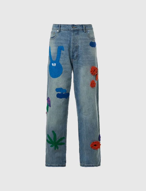 Classic Design PATCHWORK JEANS