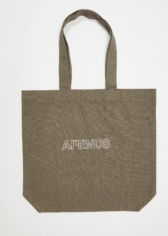 Sports Jumpsuit AFENDS Unisex Outline - Tote Bag - Beechwood