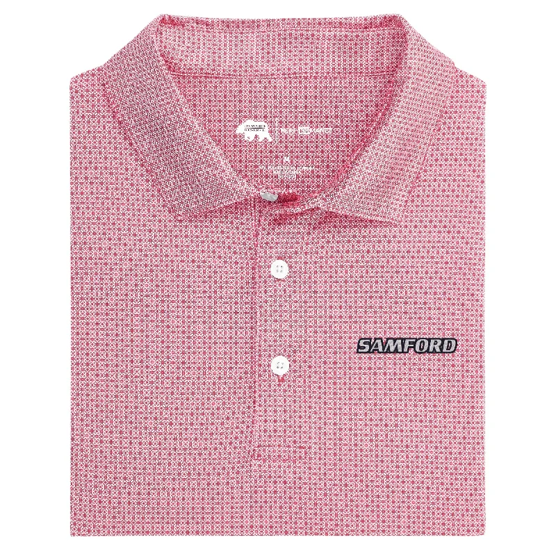 Fashionable Prints Samford Range Printed Performance Polo