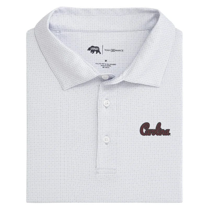 Cozy Chic South Carolina Script Range Printed Performance Polo