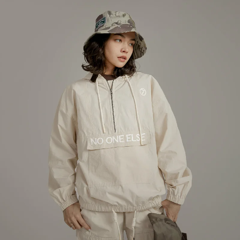 Cozy Outfit Loose Fit Hooded Anorak Jacket