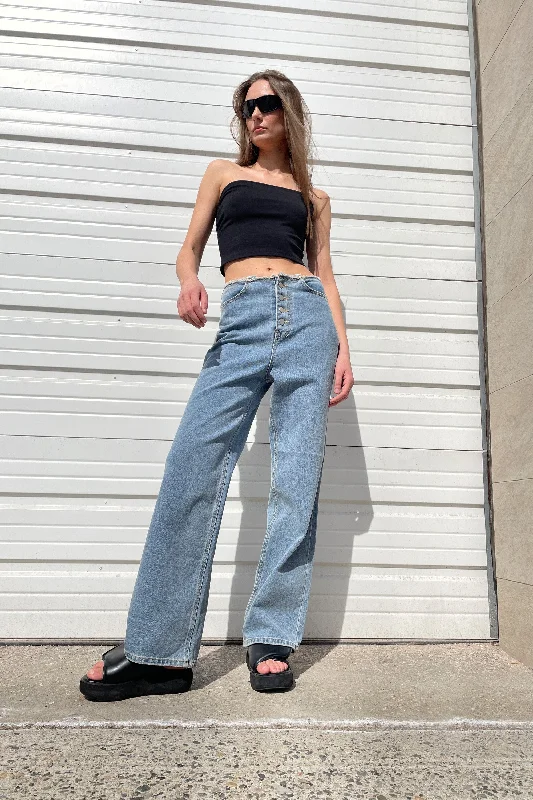 European Plan DISTRESSED WAIST JEAN