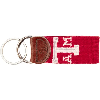 Autumn Selection Texas A&M Needlepoint Key Fob
