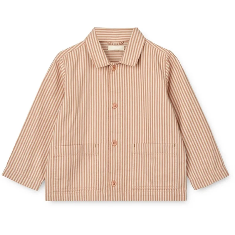 Classic Retro Liewood Y/D Stripe Tuscany Rose/Sandy Bruno Jacket