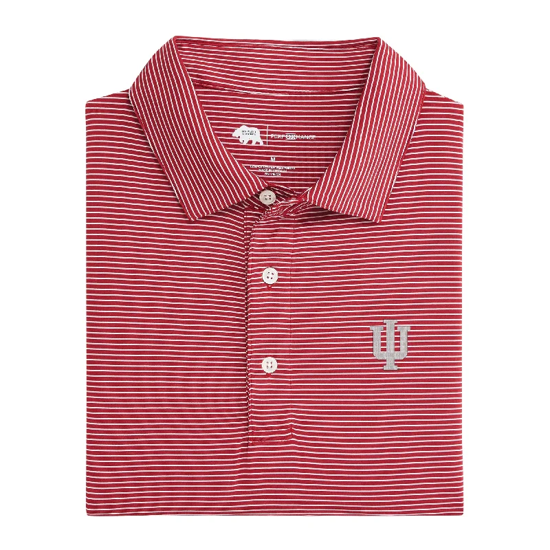 Printed pattern Birdie Stripe Indiana Performance Polo