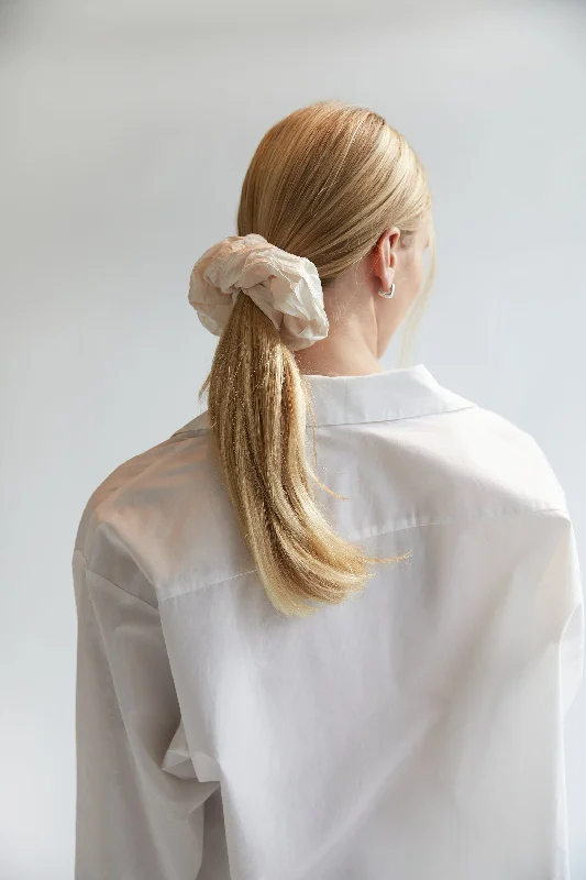 Classic Style CRINKLED OVERSIZED HAIR SCRUNCHIE