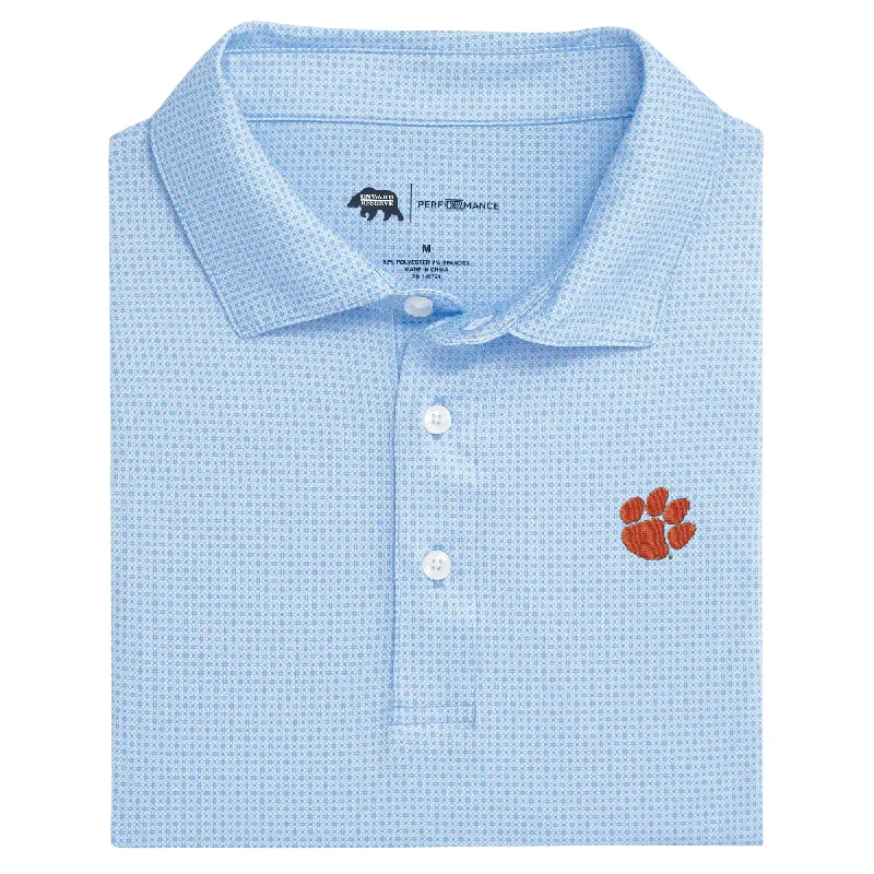 Urban Comfort Clemson Range Printed Performance Polo
