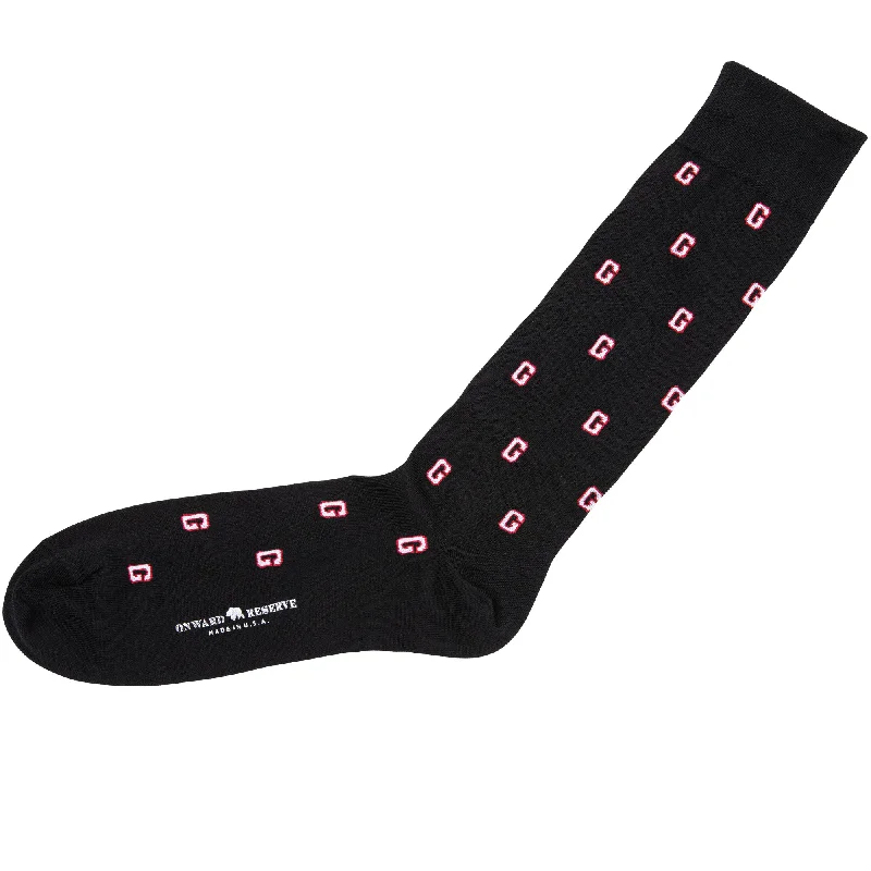 Fresh And Natural Vintage G Mid-Calf Cotton Socks