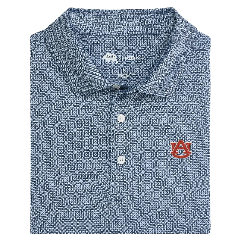 Comfort Fit Auburn Range Printed Performance Polo