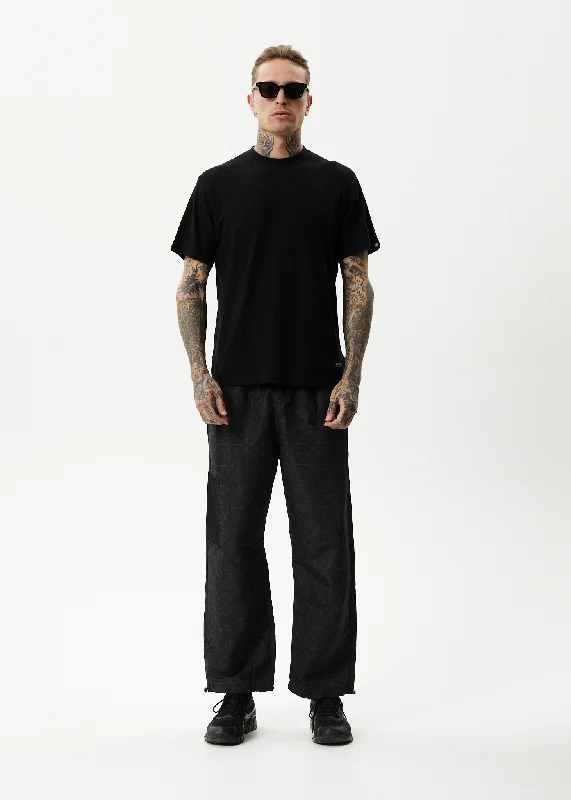 Exquisite Craftsmanship AFENDS Mens Escape - Spray Pants - Charcoal