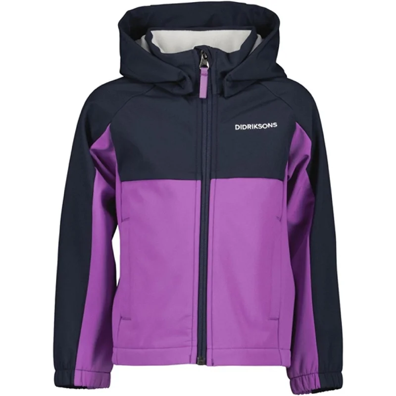 Lazy Home Didriksons Tulip Purple Troel Kids Jacket