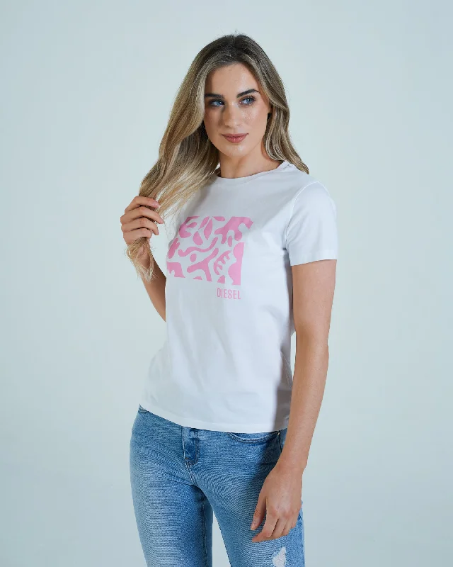 High-end atmosphere Emmy Tee Optic White