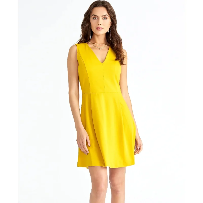 Versatile Style Rachel Roy Women's Anise Dress Yellow Size Medium