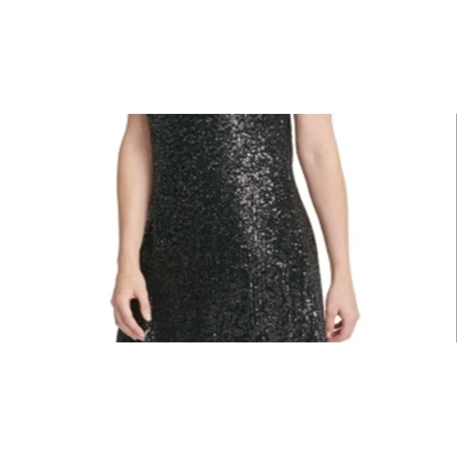 Relaxed Dresses Dkny Women's Cocktail Dress Sequined Mini Black Size Small