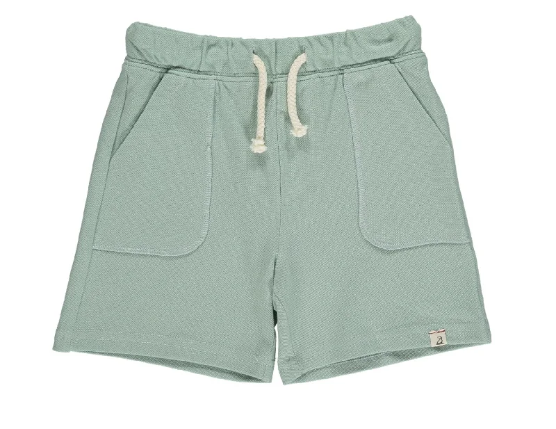 Exquisite Details Me & Henry Timothy Pique Short in Sage