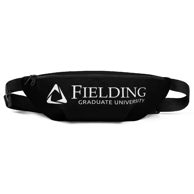 Personalized Design Fanny Pack - Black | Fielding Logo