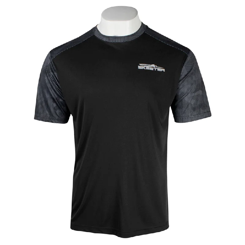 Trendy Wear Skeeter Camo Hex Colorblock Tee