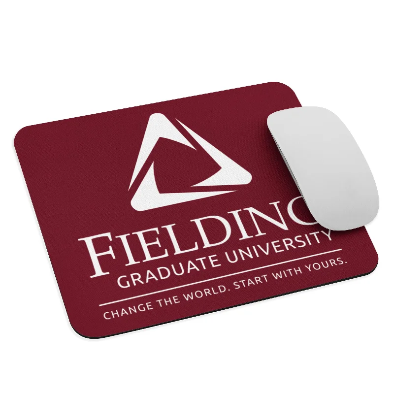Sports And Leisure Mouse Pad - Merlot | Fielding Logo