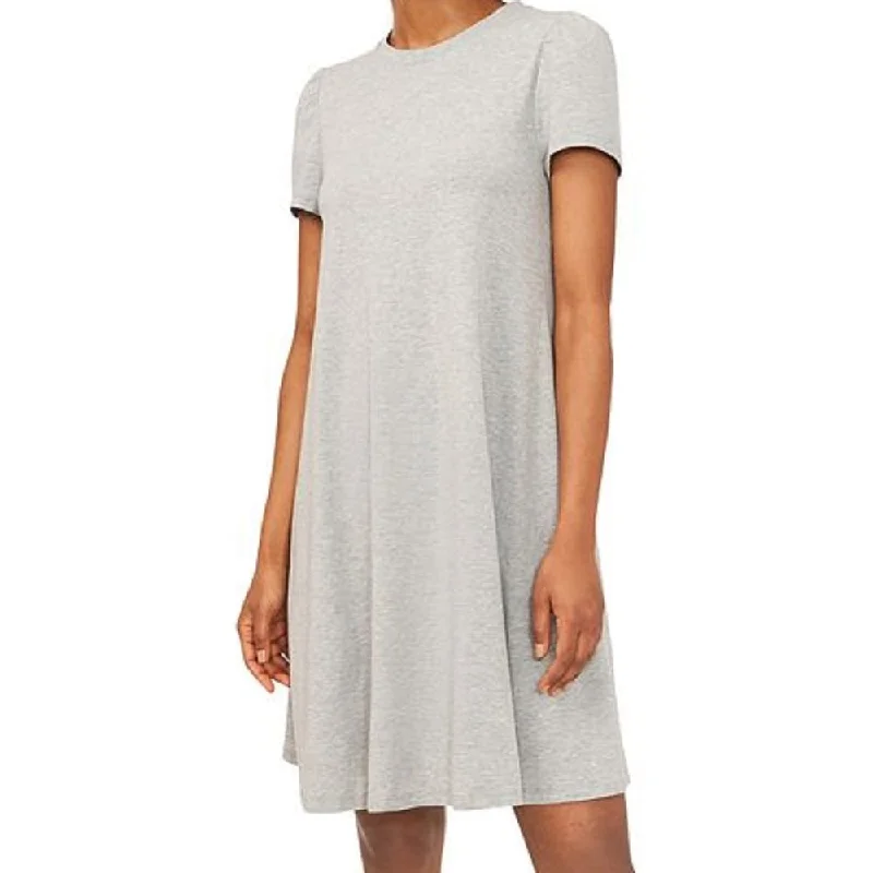 Simple Matching Riley & Rae Women's Puff Sleeve Dress Gray Size Large