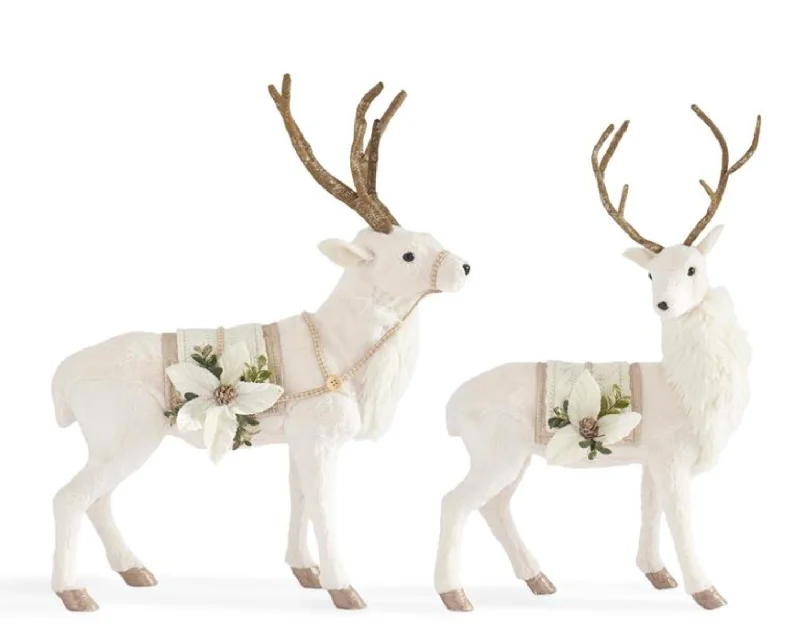 Comfortable Jackets 55237A Set of 2 Cream Deer