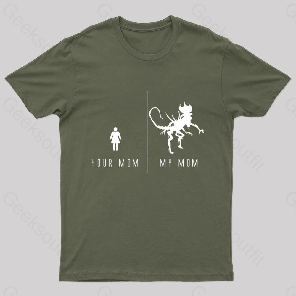 Youthful Style Your Mom, My Mom Nerd T-Shirt