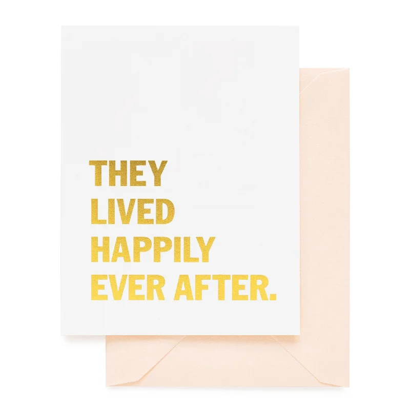 Timeless Comfort Sugar Paper Lived Happily Card
