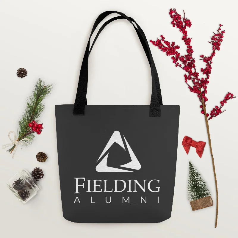 High-end Design Tote Bag - Dark Grey | Alumni Logo