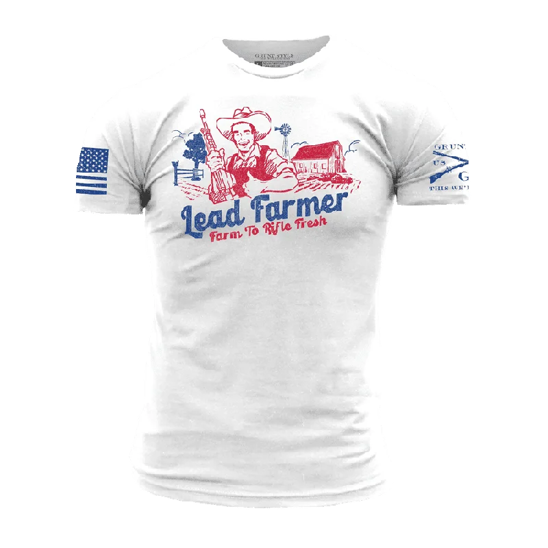 Chic Outfits Lead Farmer T-Shirt - White