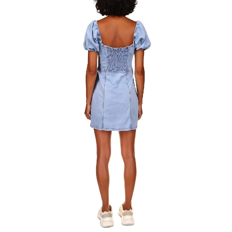 Classic Series Sanctuary Women's After Me Bodycon Denim Minidress Blue Size 8