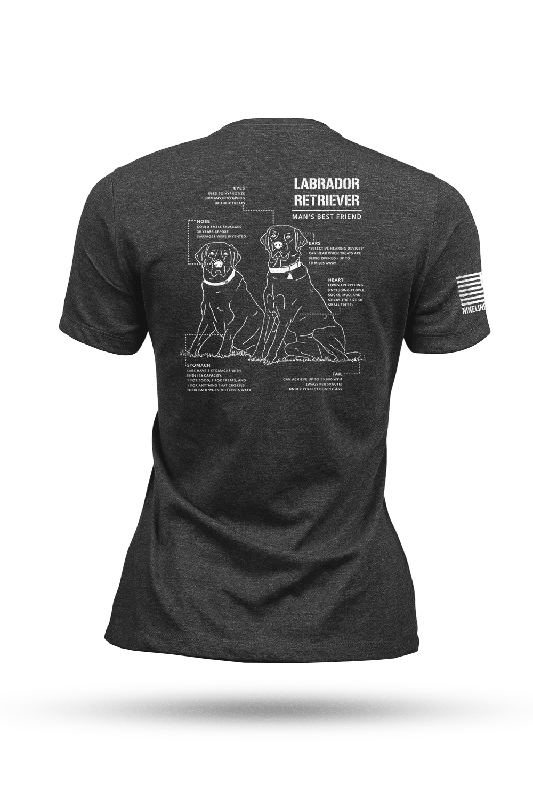 Sweet breath Labrador Schematic - Women's T-Shirt