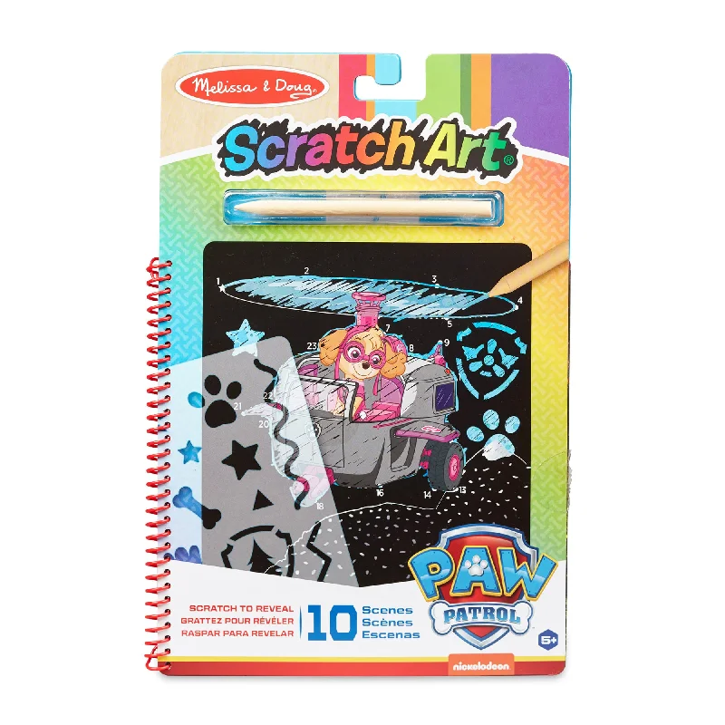 Casual And Comfortable PAW Patrol Scratch Art Pad | Skye