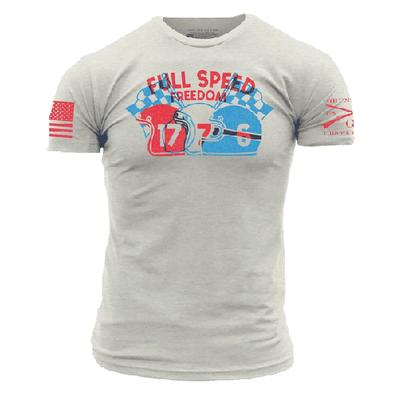 Fashionable Items Full Speed Freedom T-Shirt - Sand