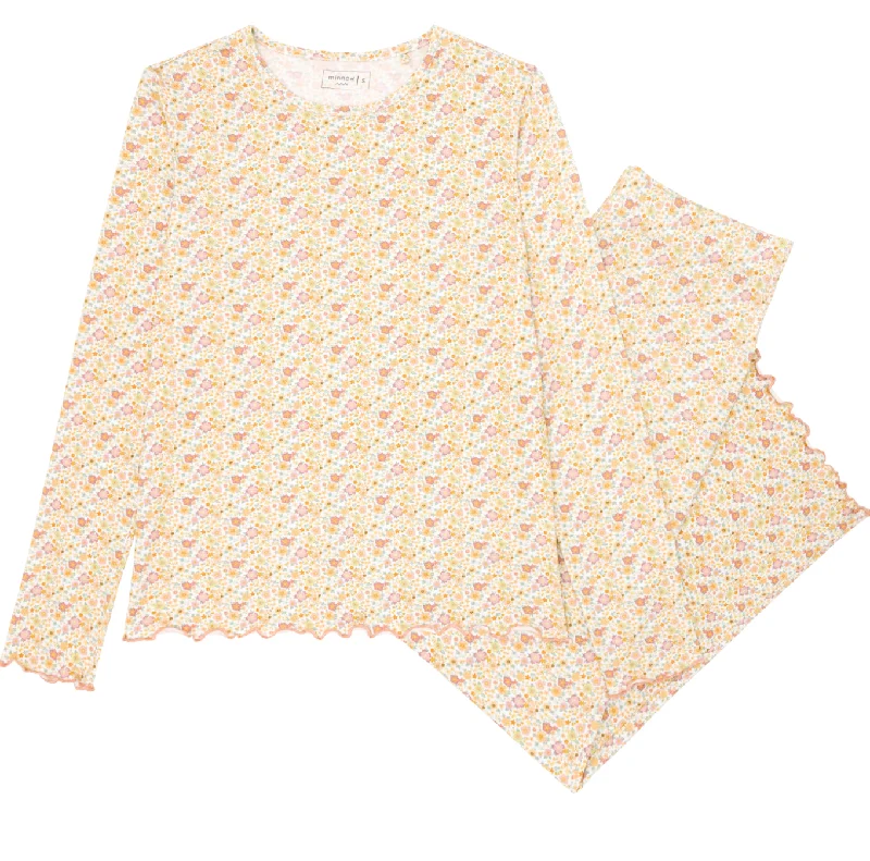 High-quality Styles Minnow Women's Pajamas in Marigold Floral