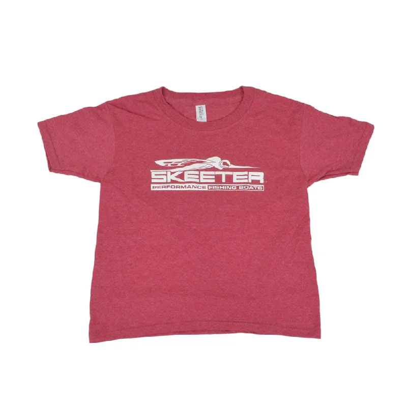 Sweet Breath Skeeter Youth Heathered Red Tee