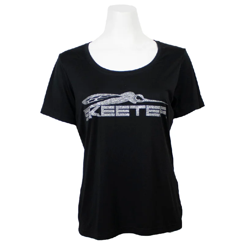 New Design Skeeter Ladies Black UPF Short Sleeve
