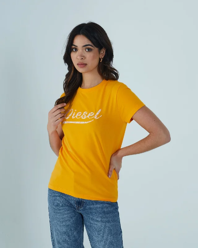 Street Graffiti Design Blythe Tee Radiant Yellow