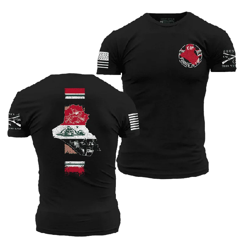 Celebrity Style Forged In Fire OIF 2.0 T-Shirt - Black