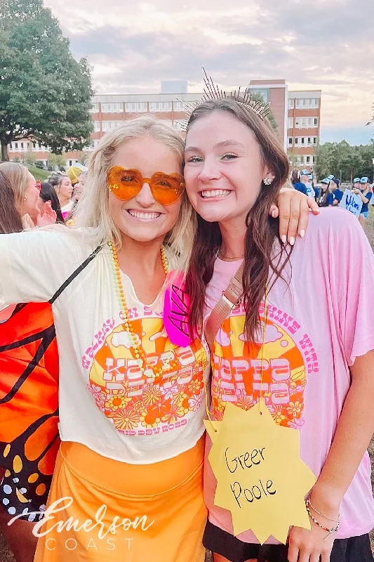 Street Cool Kappa Delta Walking on Sunshine Bid Day Tee